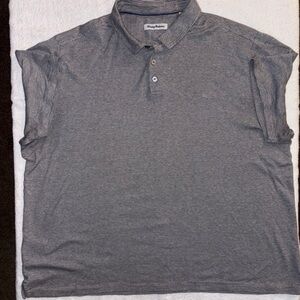 Tommy Bahama Charcoal Polo Shirt for Men